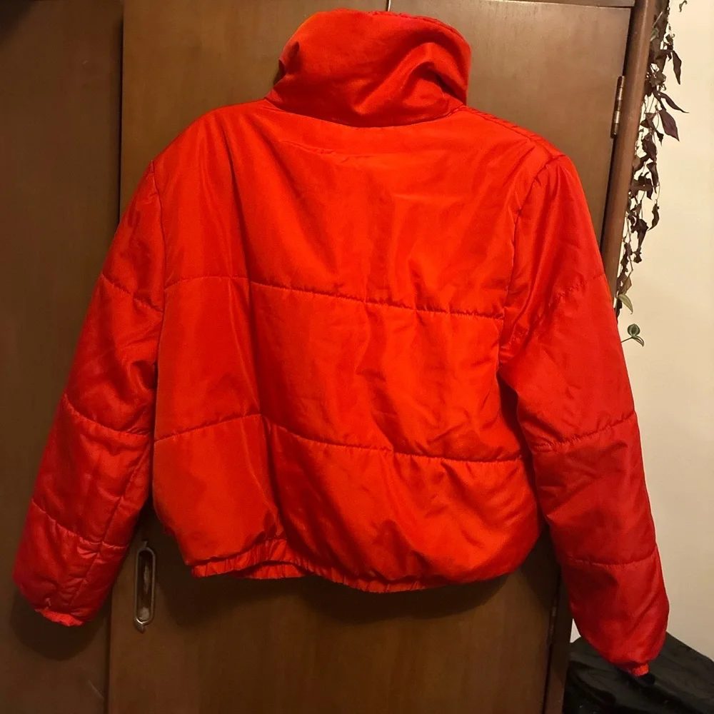 Red Puffer Jacket - Picture 2 of 2